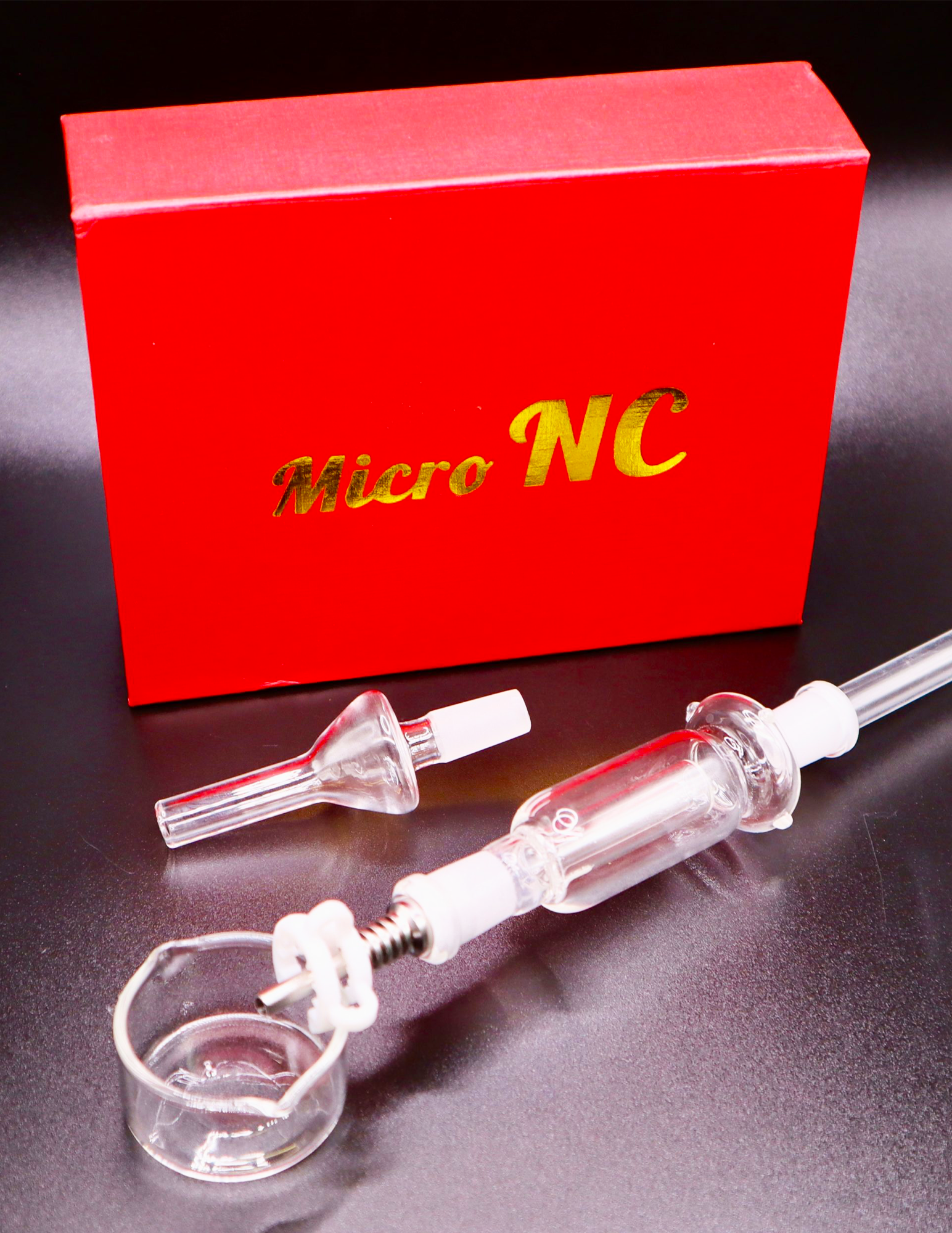 Glass Nectar Collector with Titanium Tip - Glass Products