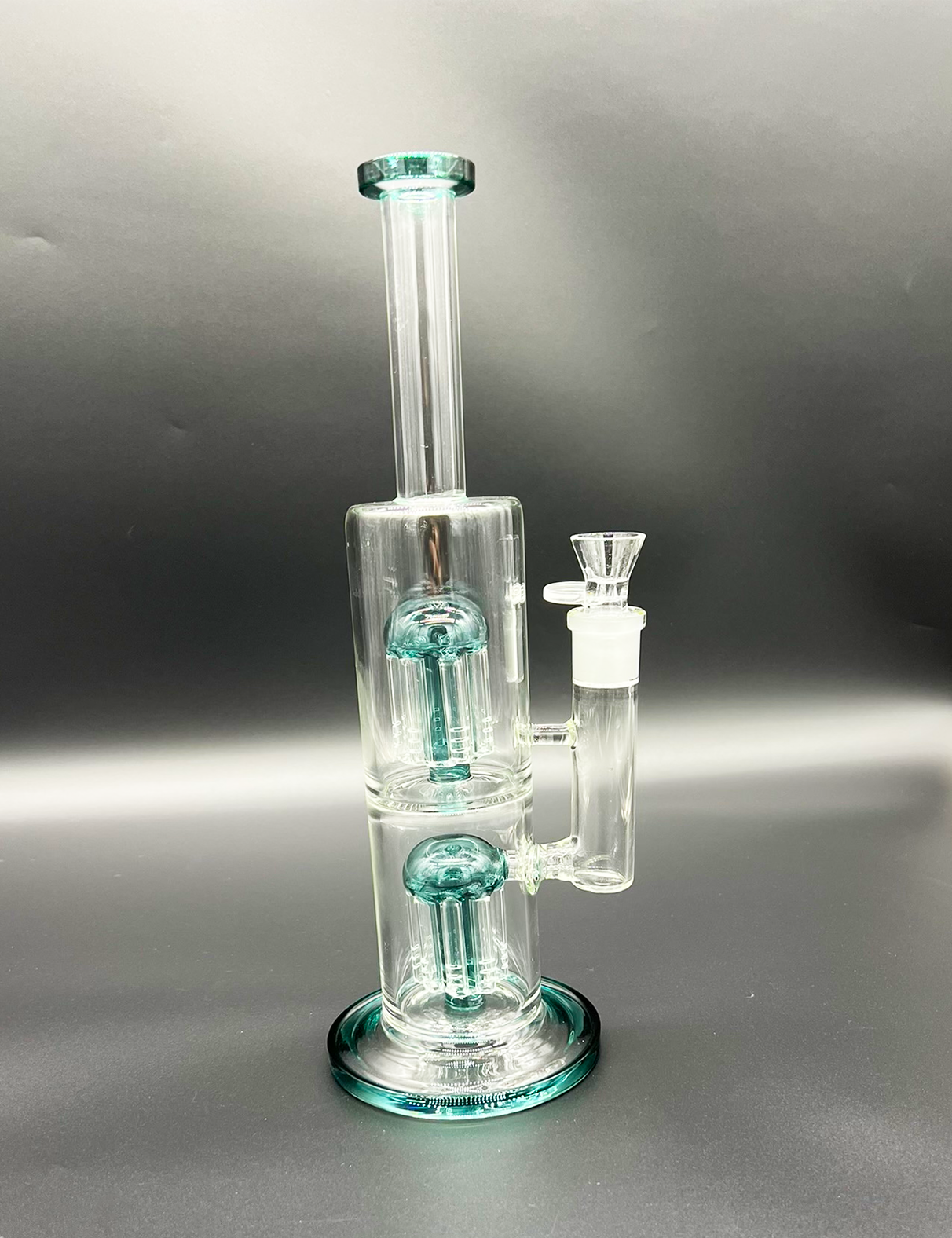 https://topfivewholesale.com/wp-content/uploads/2023/01/GL045-12%E2%80%B3-Water-Pipe-Green-Straight-Neck-Jellyfish-Percolator-1.png